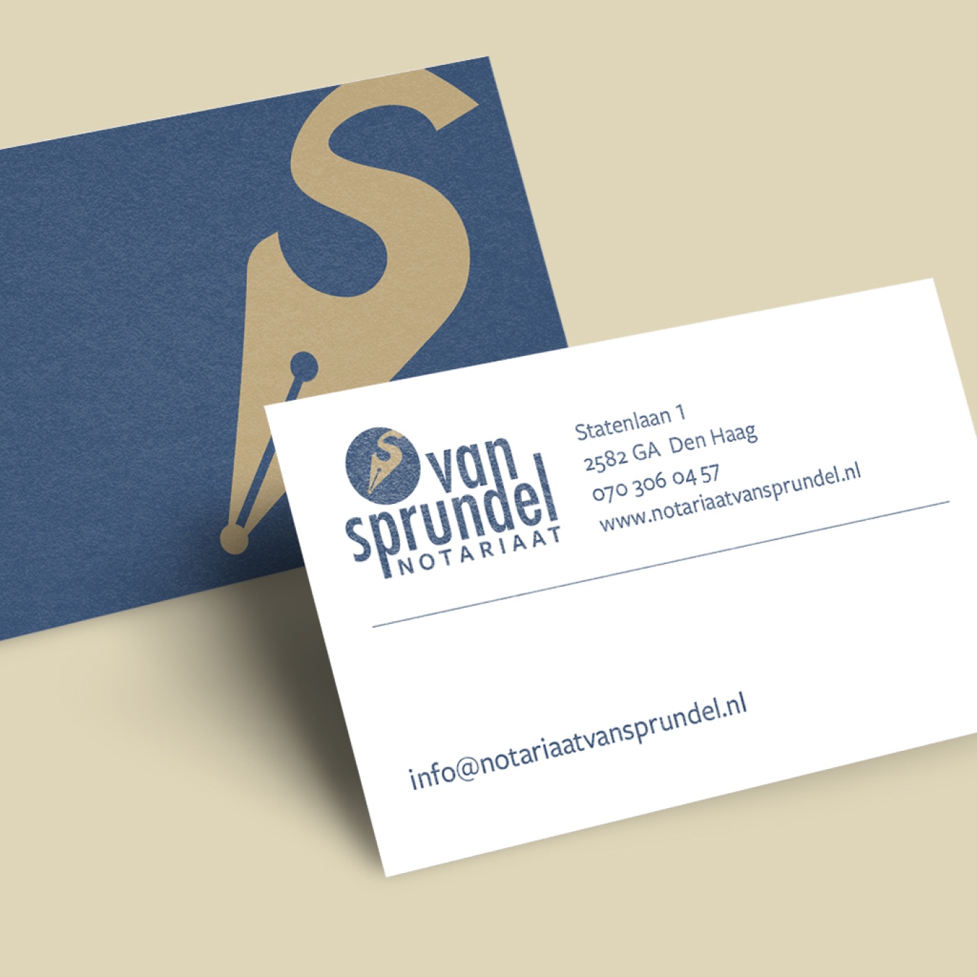 Huisstijl Notariaat van Sprundel